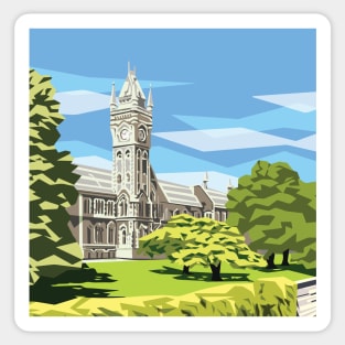 University of Otago, clock tower Sticker